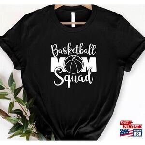 Basketball Mom Squad Shirt Game Day Unisex